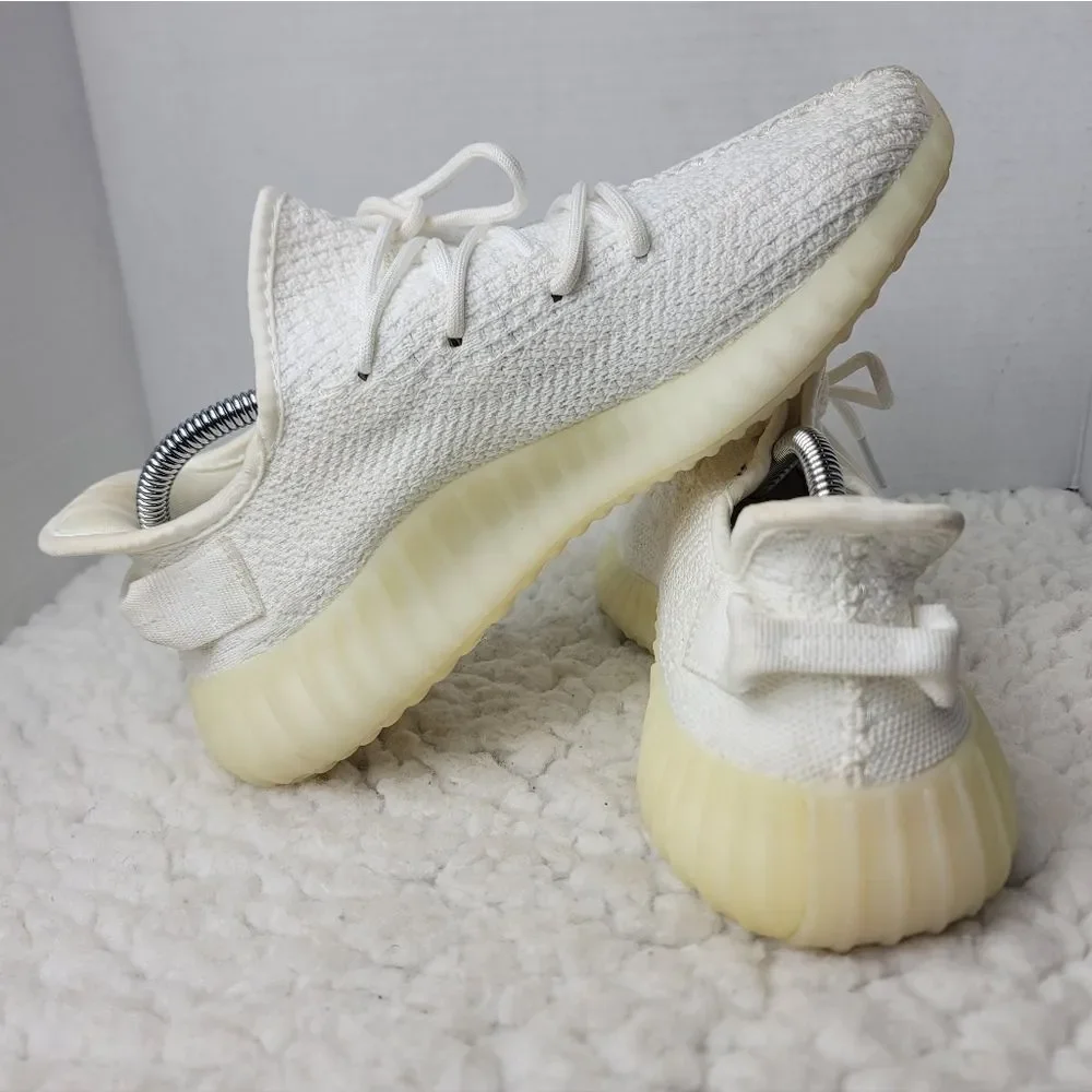 Adidas Yeezy Boost 350 V2 Cream White CP9366 Men 8.5 Triple WhiteClassic triple